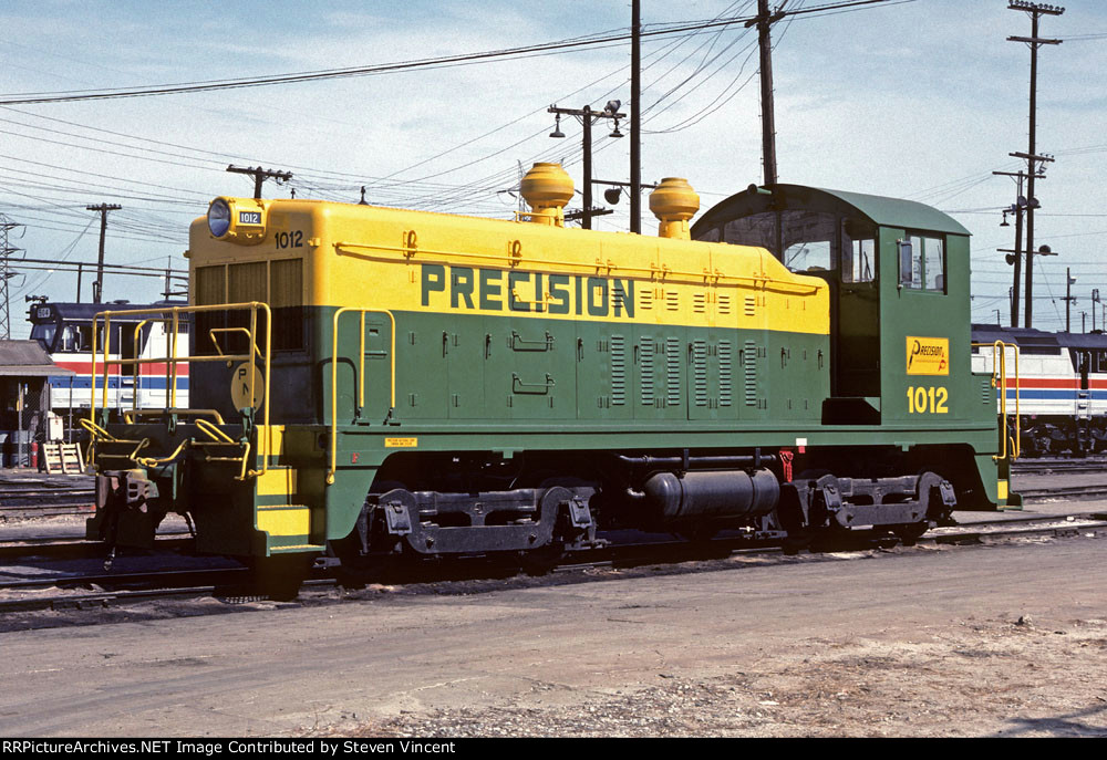 Precision National NW2 #1012 on lease for Amtrak switcher.